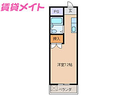 間取図画像 ワンルーム