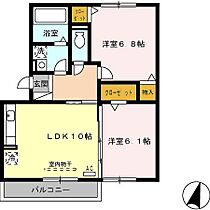 グリュックIII　B棟 102 ｜ 三重県津市芸濃町椋本（賃貸アパート2LDK・1階・54.23㎡） その2