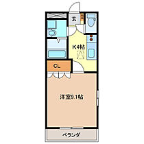 サンハイツ 101 ｜ 三重県亀山市関町木崎（賃貸アパート1K・1階・30.96㎡） その2