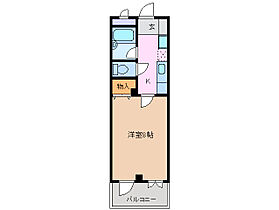 ビレッジヒロオ 303 ｜ 三重県鈴鹿市弓削１丁目（賃貸マンション1K・3階・25.50㎡） その2