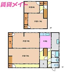 🉐敷金礼金0円！🉐萩野貸家