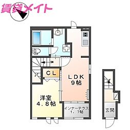 ソシア鈴鹿B 2階