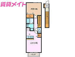 ヒラソル住山II 2階