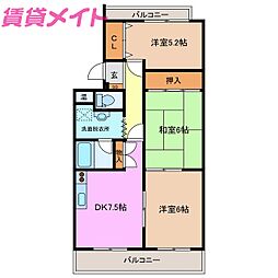 アンソレイエ 1階