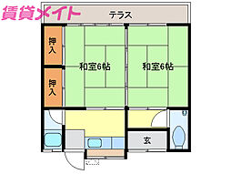 🉐敷金礼金0円！🉐住吉5丁目借家4