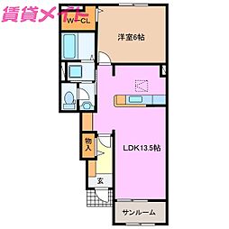 ファミール　Ａ棟 1階