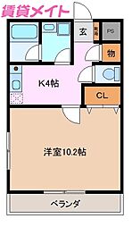 メゾンセントレア1 2階/-