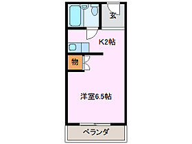 平アパート 32 ｜ 三重県津市西丸之内（賃貸マンション1R・3階・17.40㎡） その2