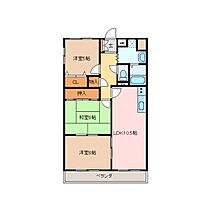 ESPOIR壱番館 101 ｜ 三重県津市柳山津興（賃貸マンション3LDK・1階・65.28㎡） その2