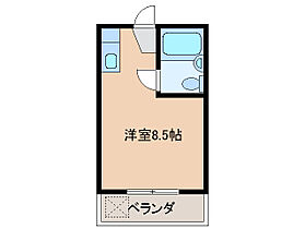 第二ヴィラ瓢亭 404 ｜ 三重県津市東丸之内（賃貸マンション1R・4階・13.95㎡） その2