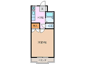 エスポワールマンション 307 ｜ 三重県津市大里窪田町（賃貸マンション1K・3階・29.12㎡） その2