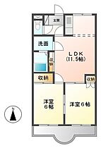 ルミナスパレス 305 ｜ 三重県津市栄町１丁目（賃貸マンション2LDK・3階・51.30㎡） その2