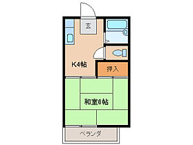 リソーハイツ 101 ｜ 三重県津市白塚町（賃貸アパート1K・1階・23.18㎡） その2