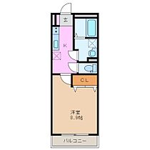 ベルフォーレ 405 ｜ 三重県津市北町津（賃貸マンション1K・4階・30.60㎡） その2