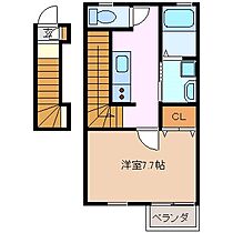 ベルフォーレ新町 2D ｜ 三重県津市川添町（賃貸アパート1K・2階・35.42㎡） その2