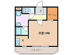 メゾン トルヴェール 206 ｜ 三重県津市八町２丁目（賃貸アパート1R・2階・30.24㎡） その2