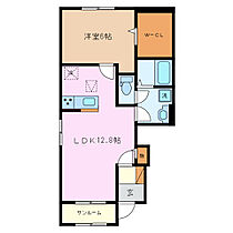 ショアライン　タウン　Ａ 101 ｜ 三重県津市白塚町（賃貸アパート1LDK・1階・50.13㎡） その2