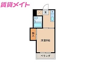 三重県津市江戸橋3丁目（賃貸マンション1K・1階・21.00㎡） その2