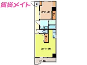 三重県津市栄町1丁目（賃貸マンション1LDK・3階・40.32㎡） その2