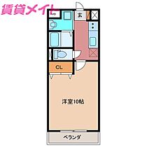 三重県津市西古河町（賃貸マンション1K・4階・29.70㎡） その2