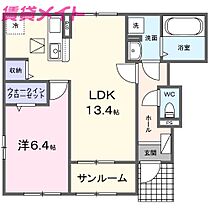 三重県津市本町（賃貸アパート1LDK・1階・50.87㎡） その2