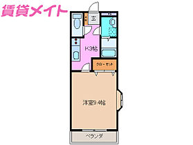 三重県津市高洲町（賃貸アパート1K・2階・29.70㎡） その2