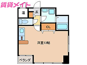 三重県津市東丸之内（賃貸マンション1R・6階・33.82㎡） その2