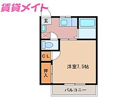 三重県津市一身田大古曽（賃貸アパート1K・1階・25.02㎡） その2