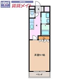 リヴァージュ　Ａ棟 2階