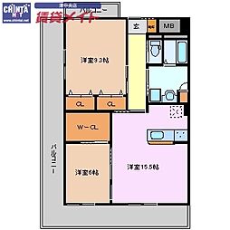 コーディアルコート 津 4階