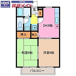 🉐敷金礼金0円！🉐South　Court　Twin　B棟