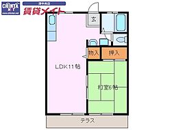 サンマリーナ 1階/-