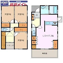 🉐敷金礼金0円！🉐西古河一戸建　1