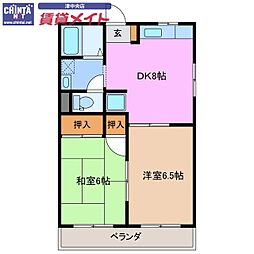 サニータウン B棟 2階/-