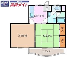 🉐敷金礼金0円！🉐アクアマリン