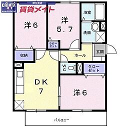 🉐敷金礼金0円！🉐サ−フサイドサンシャイン　Ｓ棟