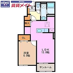 レジデンス　ブルーム 1階/-