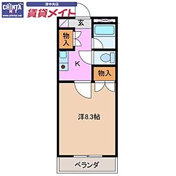 マンションハルカ 2階/-