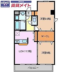 アーバンステージＵ 2階