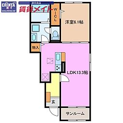 グリーンリーフI 1階/-