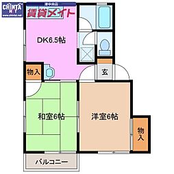 ハイツグランディールB棟 2階/-