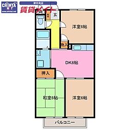 Ｓｕｒｐｌｕｓ　阿漕　Ｂ 2階/-