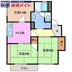 コーポアコギA 1階