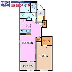 アレグロ ヴィヴァーチェ B 1階/-