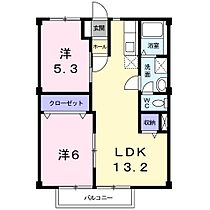 ピュアハウス 2C ｜ 三重県鈴鹿市江島町（賃貸アパート2LDK・2階・52.17㎡） その2