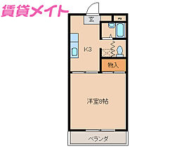 三重県鈴鹿市柳町（賃貸マンション1K・3階・23.10㎡） その2