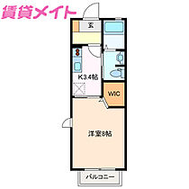 グローリーフォレストA  ｜ 三重県鈴鹿市末広東（賃貸アパート1K・1階・29.41㎡） その2