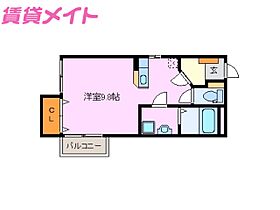 三重県鈴鹿市安塚町（賃貸アパート1R・2階・26.74㎡） その2