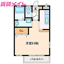 三重県鈴鹿市桜島町3丁目（賃貸アパート1K・2階・29.92㎡） その2