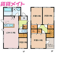 リーブルファイン河芸　3号棟